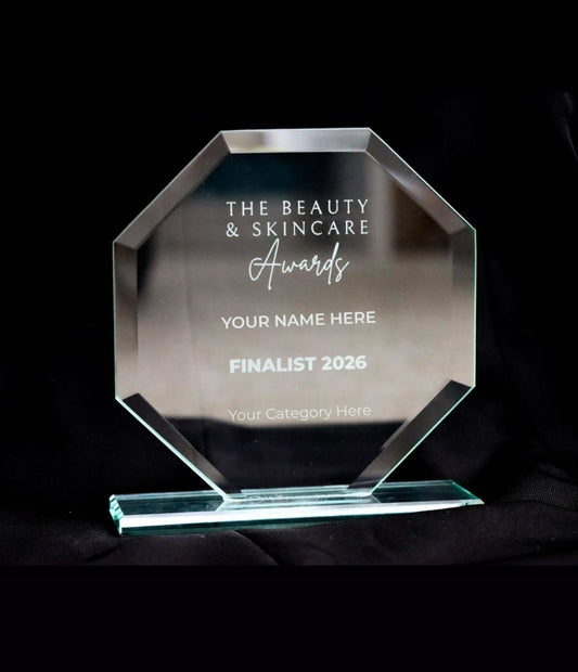 Premium Glass Finalist Trophy - FOR CONFIRMED FINALISTS ONLY