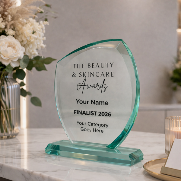 Premium Glass Finalist Trophy - FOR CONFIRMED FINALISTS ONLY