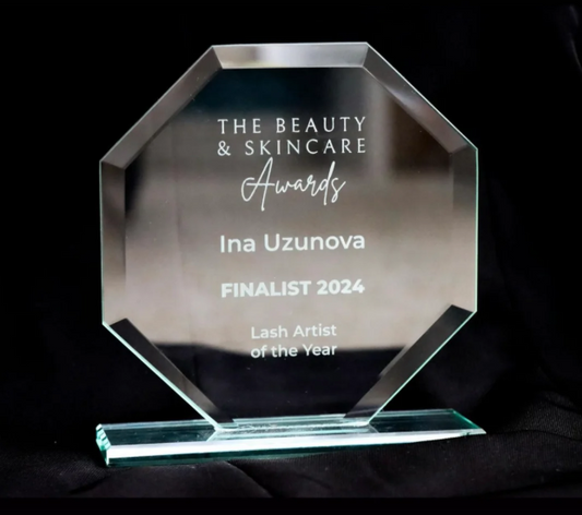Premium Glass Finalist Trophy - FOR CONFIRMED FINALISTS ONLY